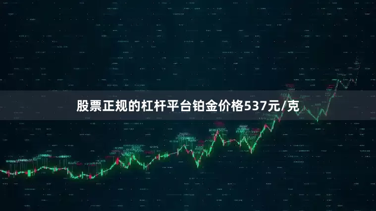 股票正规的杠杆平台铂金价格537元/克